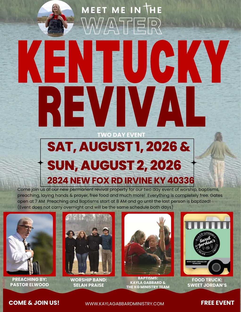 Hero image for Kentucky Baptisms