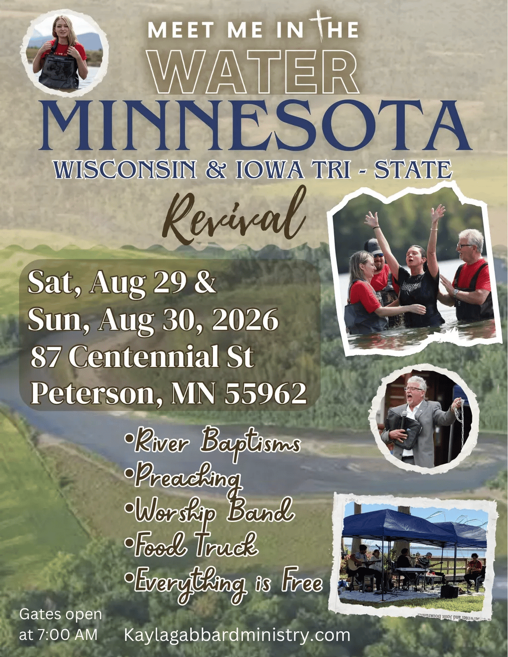 Hero image for Minnesota Baptisms